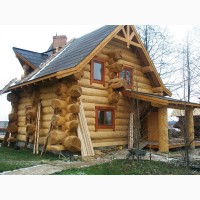 Строительство деревянных домов из сруба в Украине и за рубежом