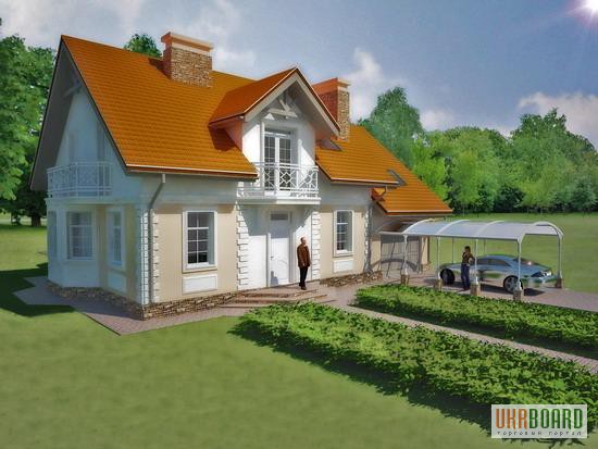 Фото 2. Строительство загородных домов Одесса, канадские дома, коттеджи