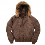 Американские куртки Аляска укороченного типа