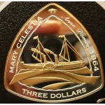 Продам монету Bermuda 2006 Mary Celestia 3 Dollars Gold