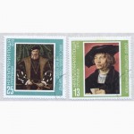 Почтовые марки Болгария 1978. 7 марок Произведения мастеров живописи с Дрезденской галереи