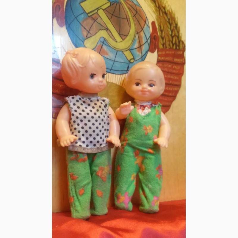 Малышы, ляльки, куклы из СССР