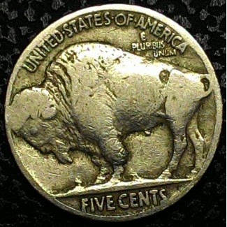 США 5 центов 1927 г СОХРАН