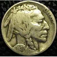 США 5 центов 1927 г СОХРАН