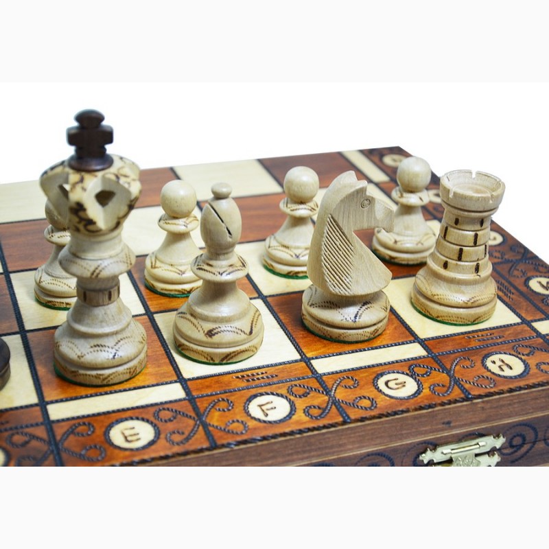 Фото 11. Деревянные польские шахматы опт Амбассадор арт. 2000 купить, продаем