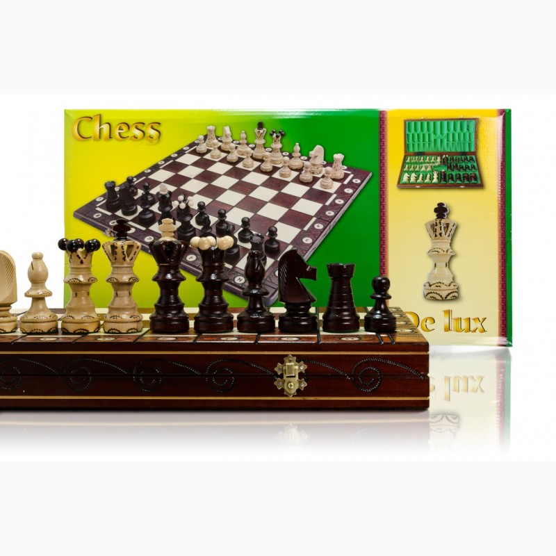 Фото 7. Деревянные польские шахматы опт Амбассадор арт. 2000 купить, продаем