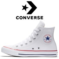 Кеды Converse All Star Белые Кожаные Конверсы 132169C