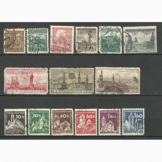 Продам марки Чехословакии 55 шт