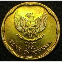 Индонезия 500 рупий 1991 год UNC!!! ОТЛИЧНАЯ