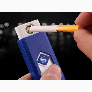 USB заряжаемая зажигалка с LED индикацией