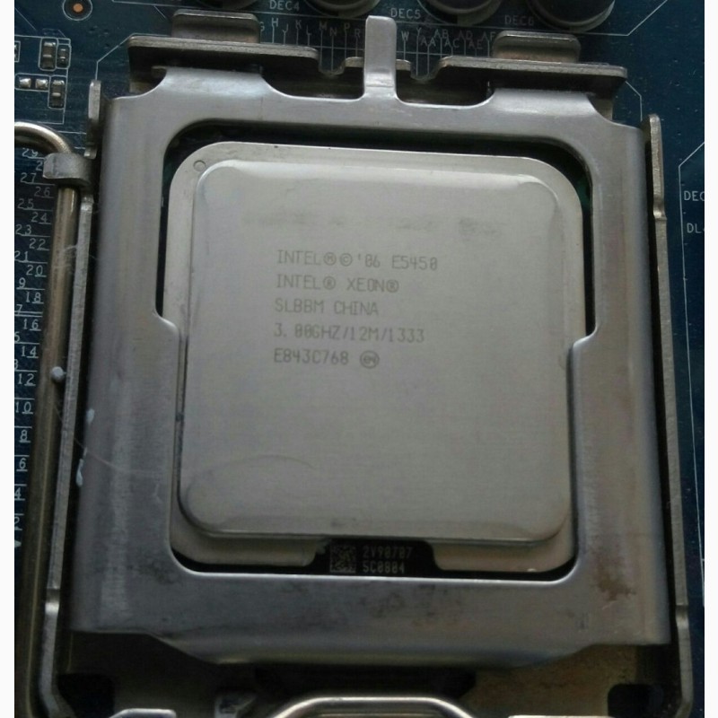 Фото 4. Комплект Xeon E5450, 8gb DDR2, Gigabyte GA-EP43-DS3L