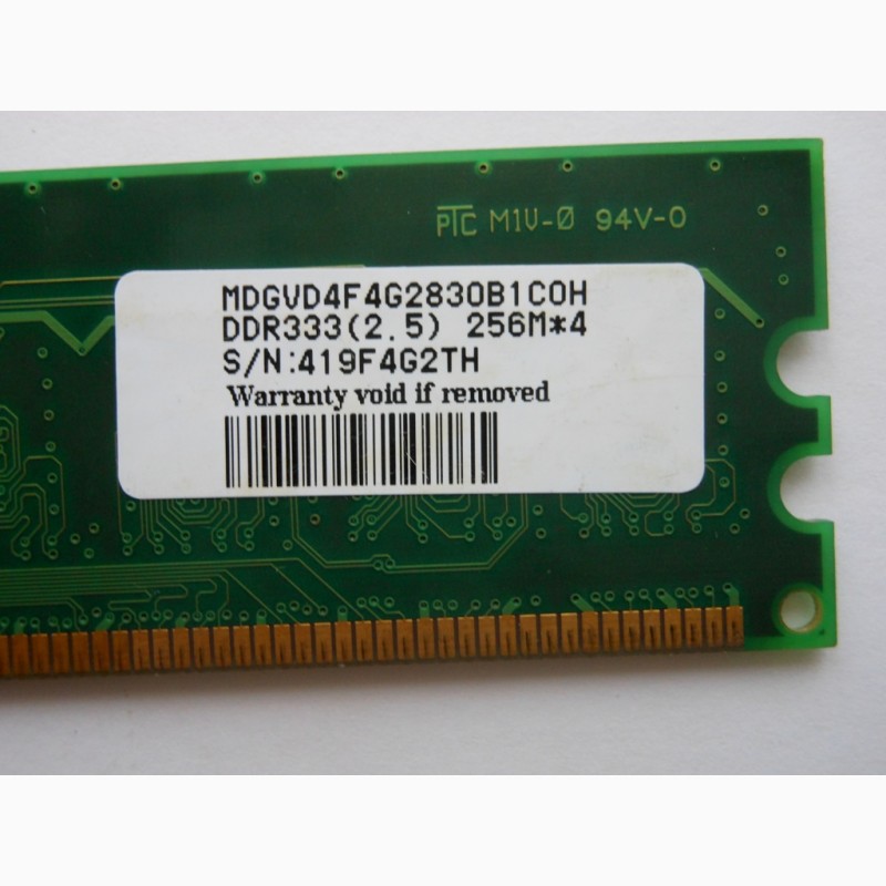 Фото 2. DDR 256 МБ 333 МГц (PC2700)