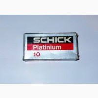 Лезвия SCHICK-Platinium в кассете. (Голландия)