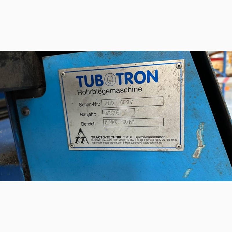 Фото 2. Машина для згинання труб Tracto Technik - TUBOTRON TN90