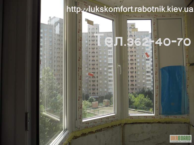 Фото 2. Установка окон и дверей. Монтаж металлопластиковых конструкщий. Киев