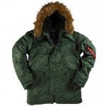 Зимние куртки Аляска ВВС США от Alpha Industries