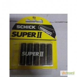 Schick super II сменные картриджи (5 шт)