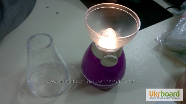 Фото 2. Лампа свеча с внутренним аккумулятором Ночник Волшебная керосинка
