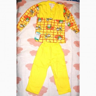 Теплая пижама для девочки, мальчика, детский домашний костюм