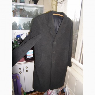Пальто зимн МУЖ ратиновое, индпошив, размер 48-50, Пальто демисезон польское, размер 48-50