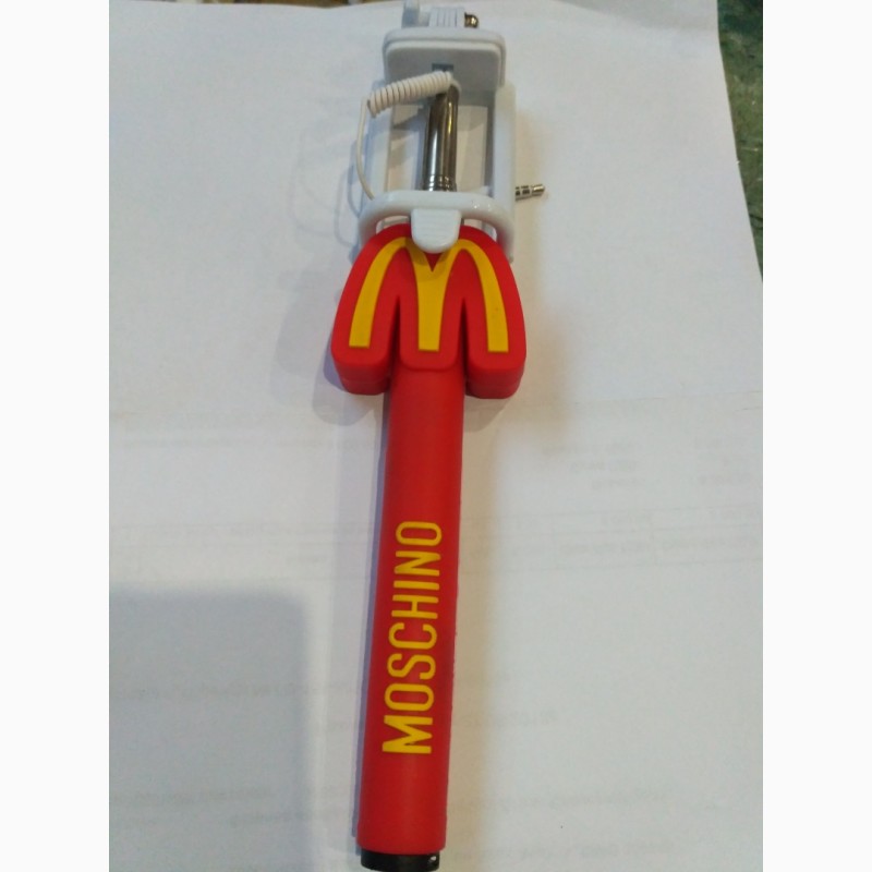 Фото 3. Монопод проводной Moschino селфи палка детский McDonald#039;s Макдональдс для андроид