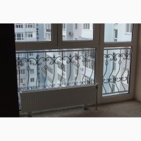 Кованый французский балкон, изготовление и установка