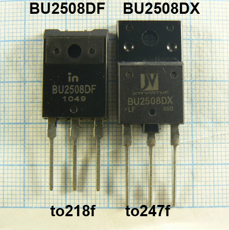 Фото 2. Транзисторы BU2508 BU4508 BUH315 BUT18 BUX48 MJ15022G MPSA42 ST1803DFX TIP3055 TT2140