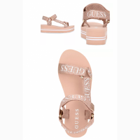 Women#039;s Strappy Platform Sandals 10 41	26 удобные спорт сандалии Guess для активного отдых