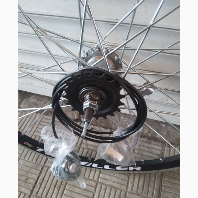 Фото 4. Вело колесо заднее 20 24 26 27.5 28 29 дюймов на планетарной Shimano Nexus inter 3 спица 3