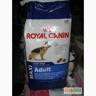 Макси Эдалт Роял Канин Royal Canin Maxi Adult сухой корм для собак крупных пород
