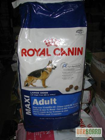 Макси Эдалт Роял Канин Royal Canin Maxi Adult сухой корм для собак крупных пород