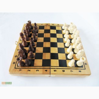 Шахматы, шашки, нарды (3 в 1)