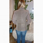 Женская замшевая, демесизонная курточка,р 42 - 44