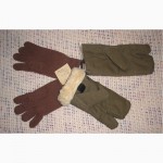 Мужские шерстяные перчатки
