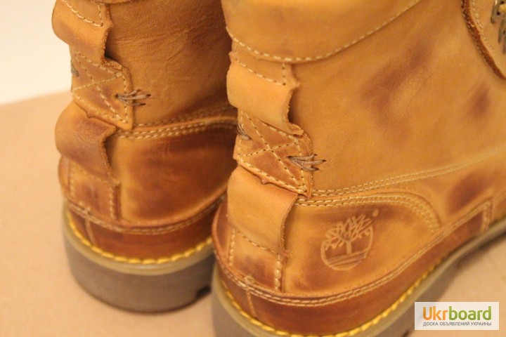 Фото 6. Ботинки Timberland светло-коричневые Кожа Лёгкие