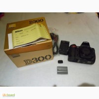 Nikon D D300 12.3MP Цифровые зеркальные фотокамеры - черный (только корпус)