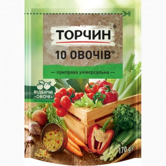 Торчин 10 овощей 170гр