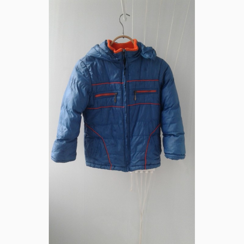 Зимняя куртка для мальчика р 116