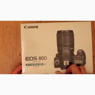 Canon EOS 80D цифровая зеркальная фотокамера с 18-135мм объектив