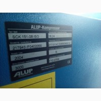 Воздушный винтовой компрессор ALUP KOMPRESSOREN SCK 151-08 / SO, 110 кВт, 8 бар