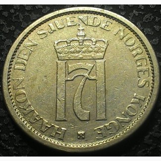 Норвегия 1 крона 1951 год