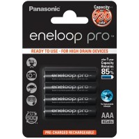 Аккумуляторы Panasonic Eneloop Pro AAA 950 mAh - комплект 4штуки