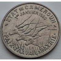 Камерун 50 франков 1960 год СОСТОЯНИЕ!!!!! е365