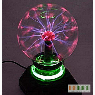 Плазменный шар — Plasma ball 5#8243;, детский светильник