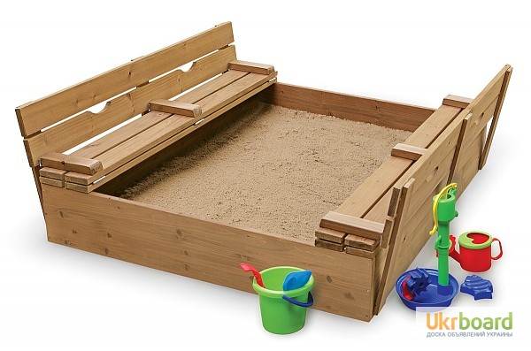 Фото 4. Детская песочница для детской площадки (pes 3)