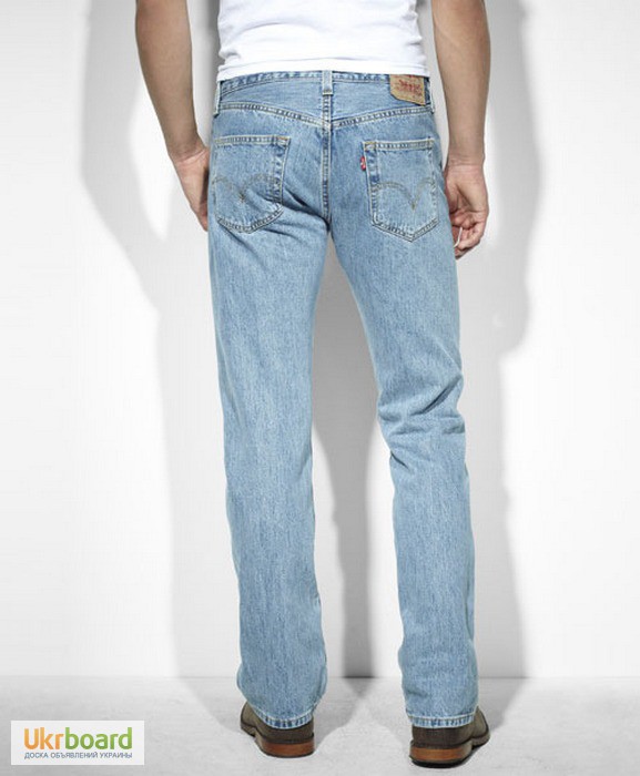 Фото 3. Джинсы Levis 501 Original Fit Jeans - Light Stonewash (США)