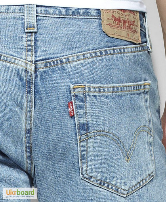 Фото 5. Джинсы Levis 501 Original Fit Jeans - Light Stonewash (США)