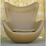 Кресло EGG (ЭГГ) кожзам, дизайнерское кресло Яйцо кожзам купить Киев Украина