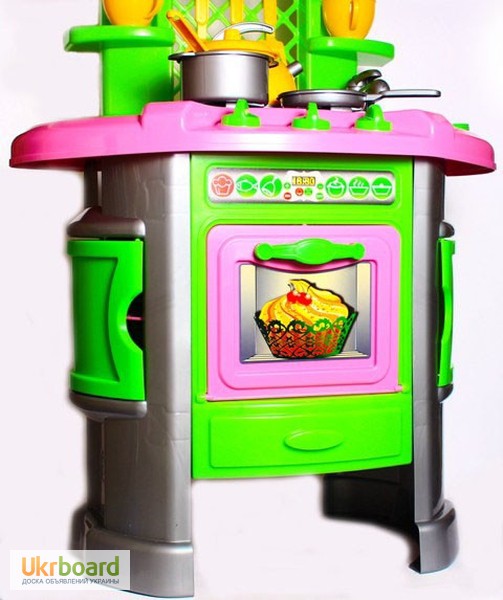 Фото 2. Самая высокая детская игрушечная Кухня Технок-8 для девочки недорого 0915
