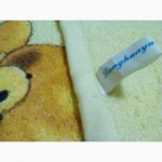 Банные махровые полотенца Мишки, Венгрия, 100% хлопок